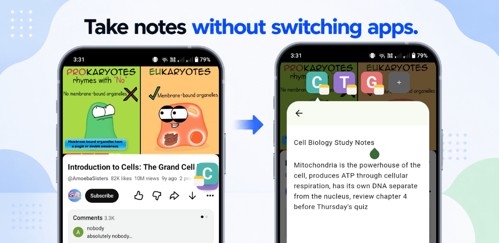 Chathead Notes Screenshot